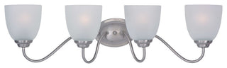 Maxim Lighting Stefan 4-Light Bath Vanity, Satin Nickel
