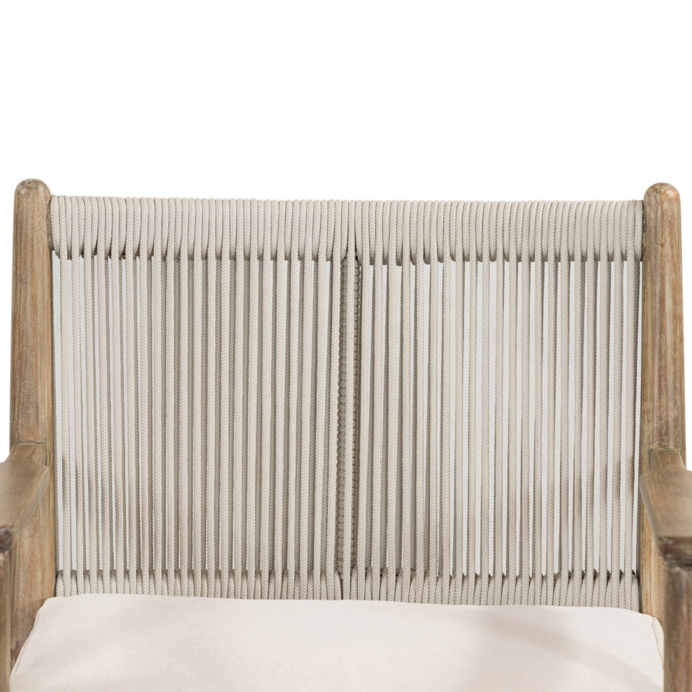 Rosen Outdoor Dining Armchair-Natural