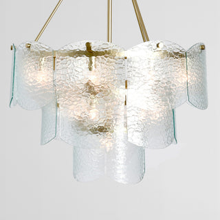 Theresa 16-Light Glass Chandelier