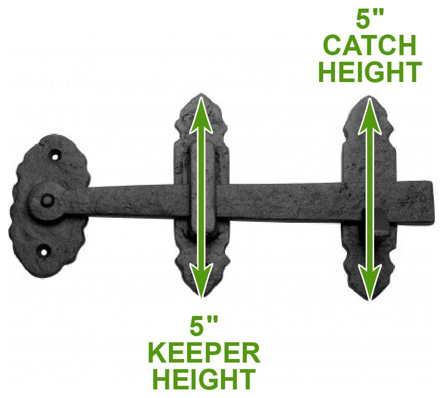 Fence Gate Thumb Latch Lock Rustic Antique Design Light Duty Renovators Supply
