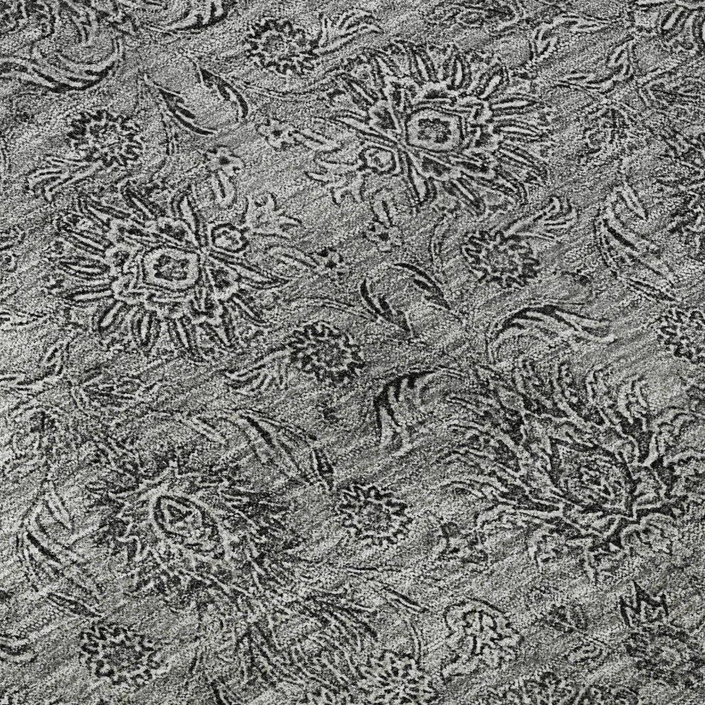 Premium Machine Washable Mayfield AMF702 Gray 3' x 5' Rug