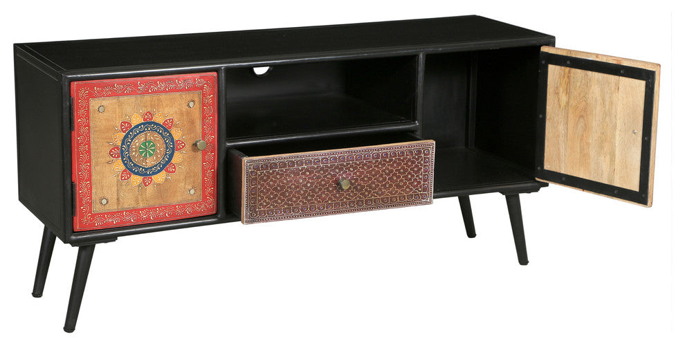 Madagascar Mango Wood Media Center