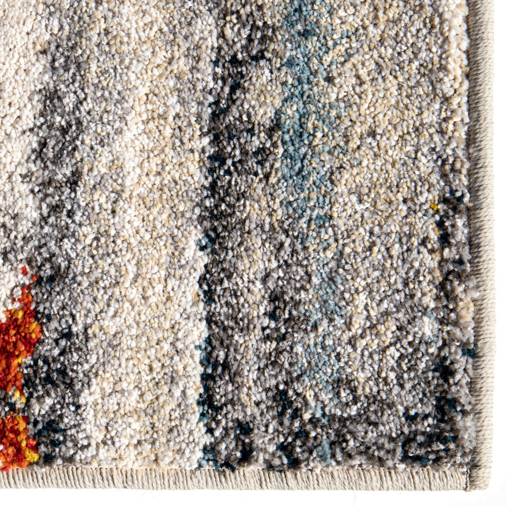 Orian Gemstone Tulsa Beige Area Rug 7'10" x 10'10"