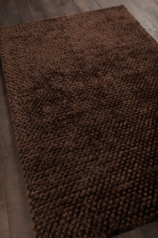 Cinzia Contemporary Area Rug, Chocolate, 9'x13'