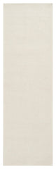 Surya Mystique M-211 Solid & Border Area Rug, Cream, 3' x 12' Runner