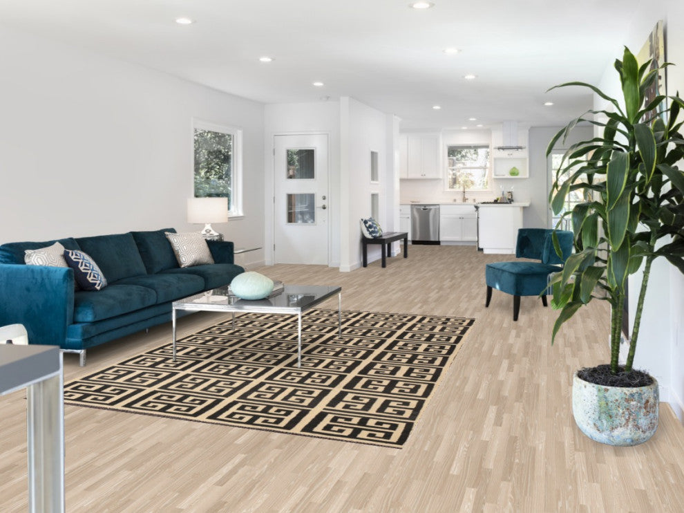 Natural Dye Tribal Geometric Kilim Oriental Area Rug Wool Flat-woven 6x8