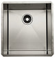 Rohl RSS1718SB Undermount 16 Gauge Kitchen Sink, Brushed Stainless Steel, 16"