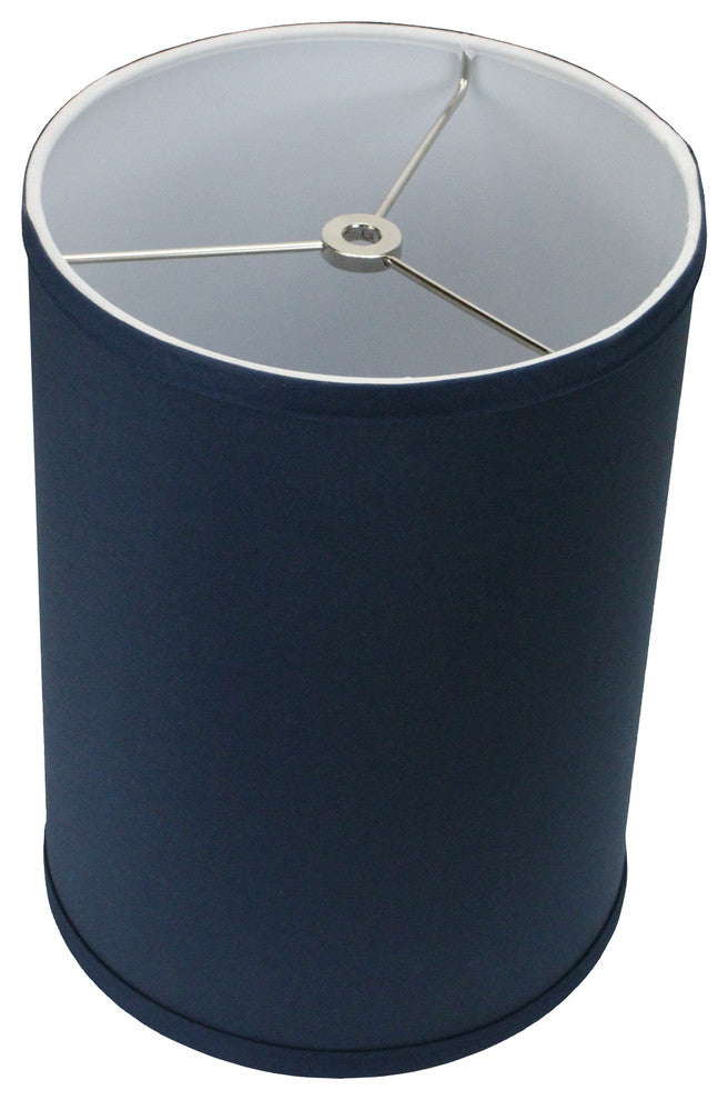Fenchel Shades, 8"x8"x11" Spider Attachment Drum Lamp Shade, Linen