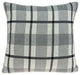 Grey Pillow Cover With Down Insert