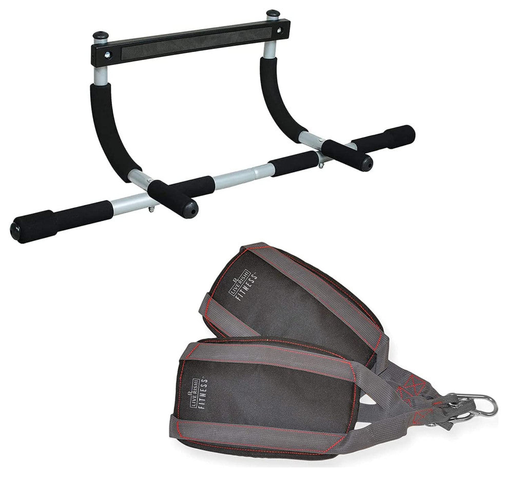 Iron Gym Pull Up Bar and Ab Straps