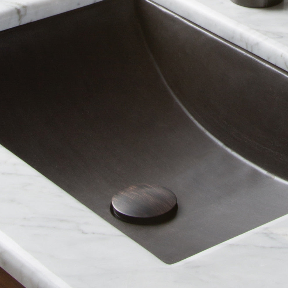 Native Trails DR130-ORB 1.5" Push to Seal Dome Drain In Oil Rubbed Bronze