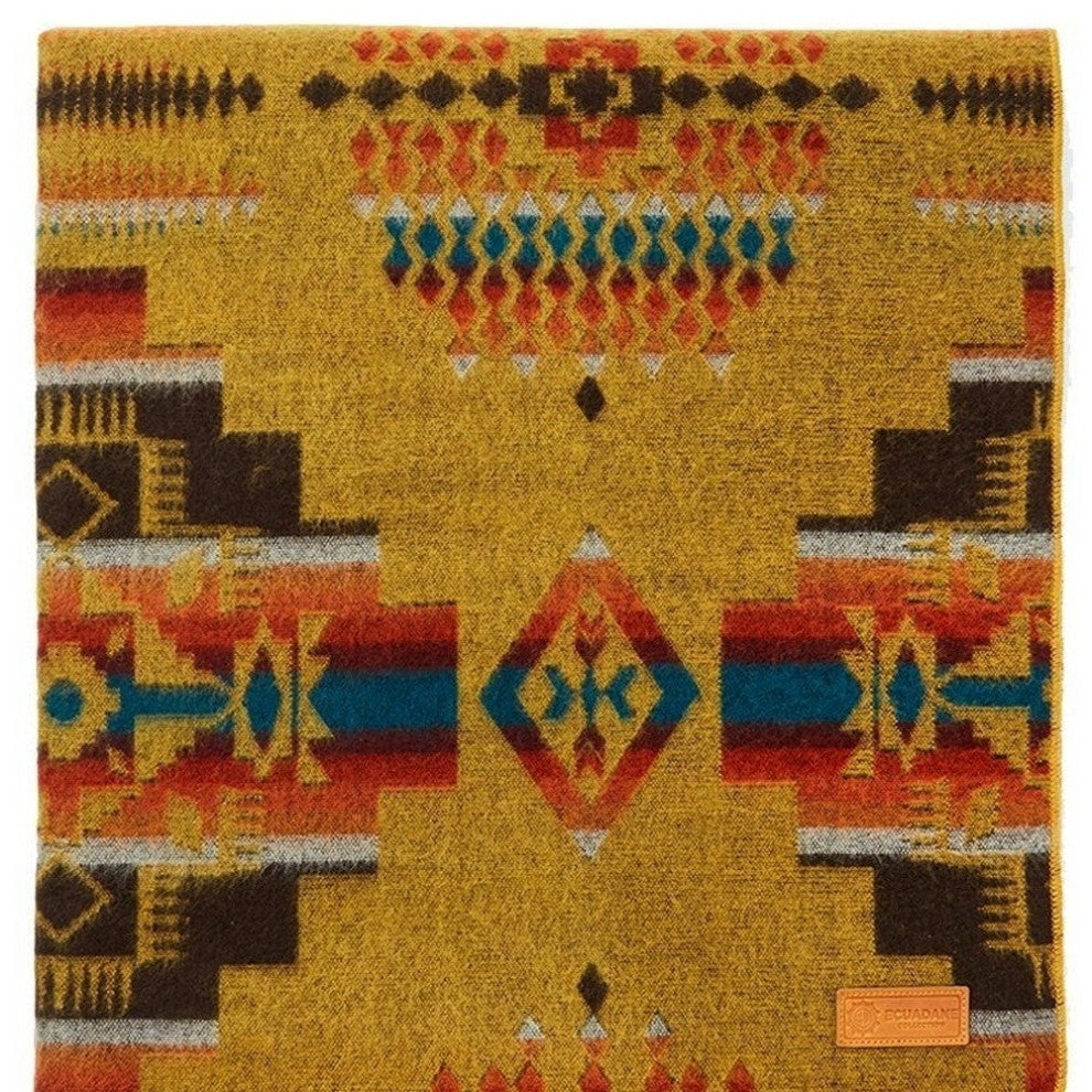 Sandy Throw Tribal Print Throw Blanket