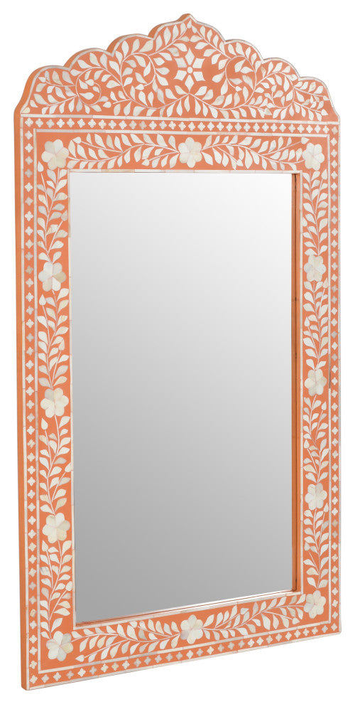 Bharat Handcraft Bone Inlay 48"x28" Mirror