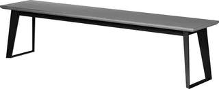 Amsterdam Bench, Gray Concrete