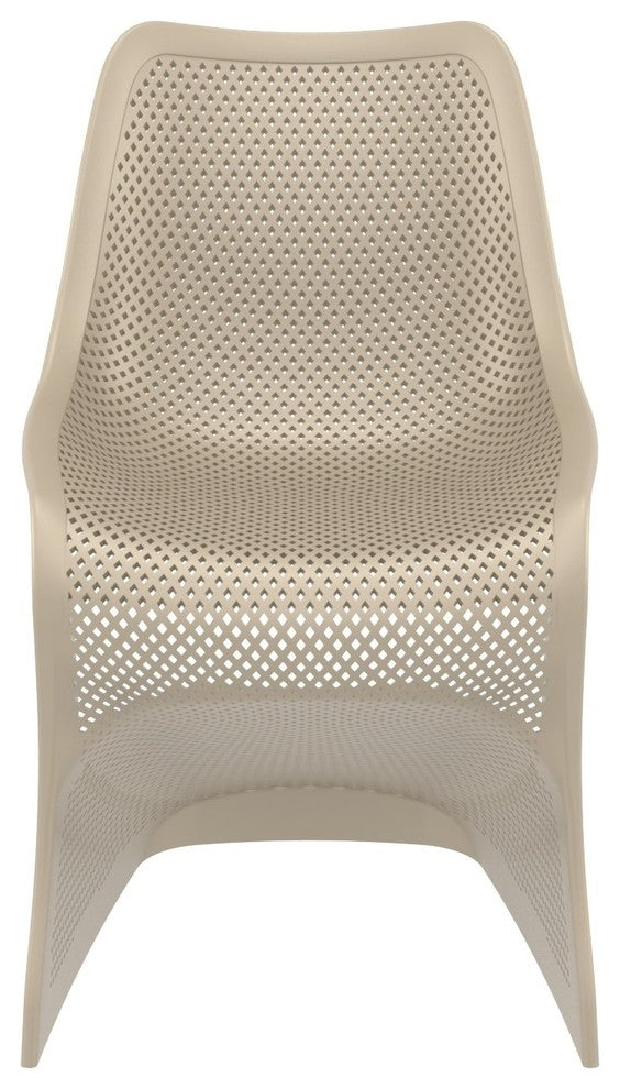 Compamia Bloom Outdoor Dining Chairs, Set of 2, Taupe