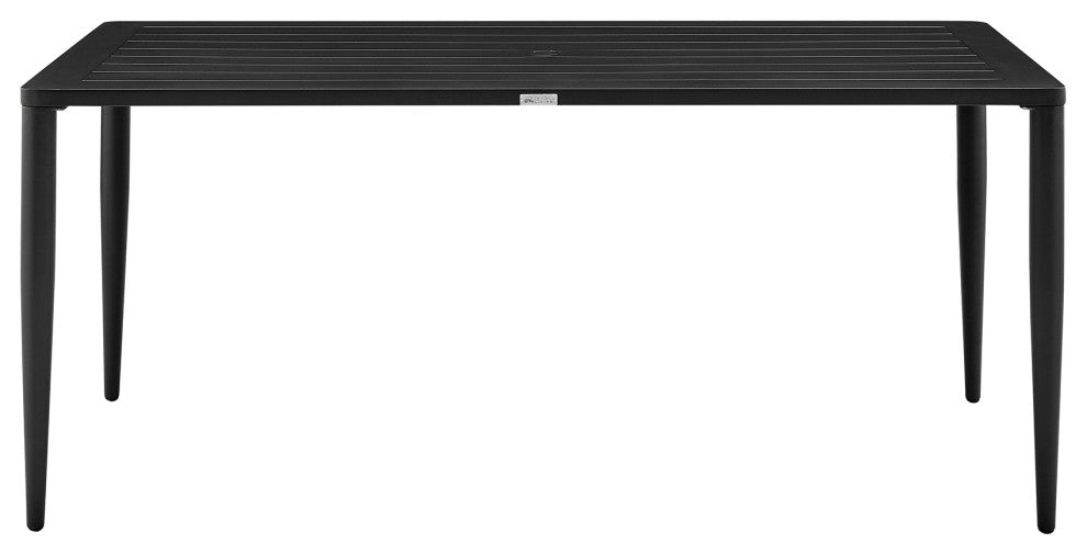 Beowulf Outdoor Patio Dining Table in Aluminum