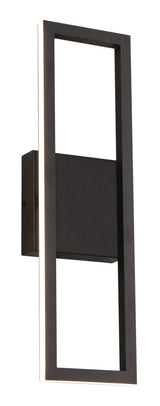 Cole Sconce, LED 19W, 1550 LM, 120V, Black