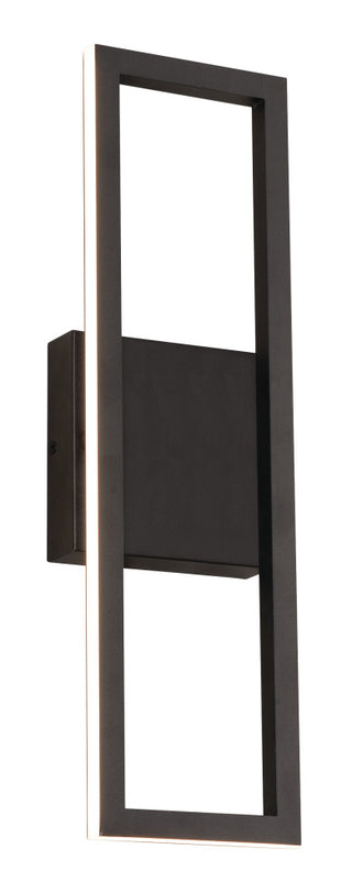 Cole Sconce, LED 19W, 1550 LM, 120V, Black