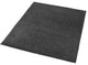 Anthracite Gray Cotton Non Slip Washable Bathroom Rug, Kansas, Large