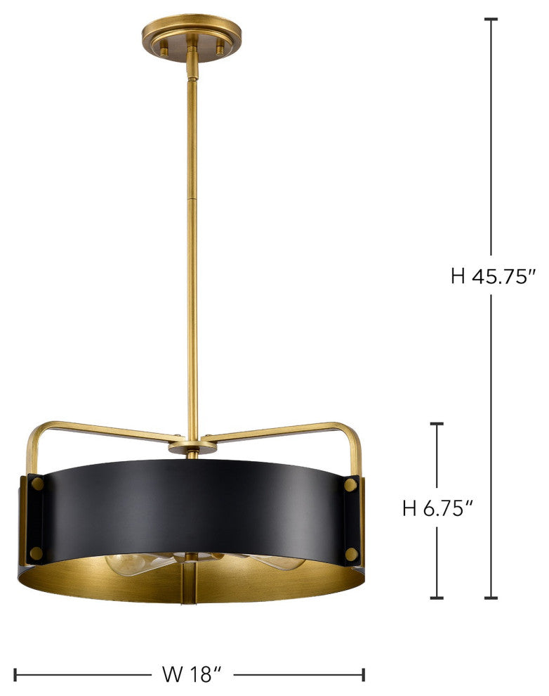 Altos 4 Light Medium Pendant