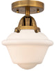 INNOVATIONS LIGHTING 288-1C-BB-G531-LED 1 Light 7.5 inch Semi-Flush Mount