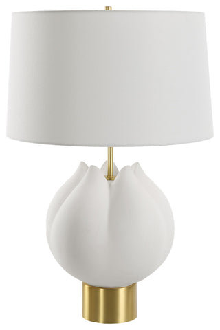 Uttermost In Bloom White Table Lamp