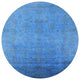 Ahgly Company Indoor Round Mid-Century Modern Area Rugs, 3' Round