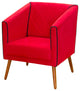 Malibu Armchair, Red