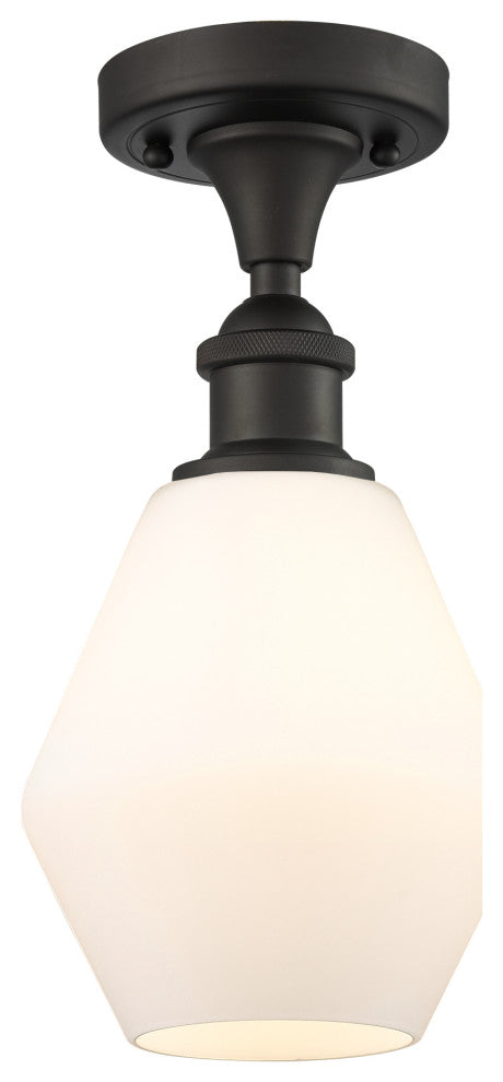 Innovations 516-1C-OB-G651-6 1-Light Semi-Flush Mount, Oil Rubbed Bronze