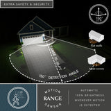 Winfield 5.75-in. 1 Light Black Motion Sensor Dusk to Dawn Outdoor Wall Lantern