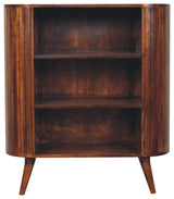 Cortez Chestnut Open Cabinet