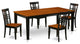 Qulg5-Bch-W, 5-Piece Set With Table and 4 Chairs, Black/Cherry