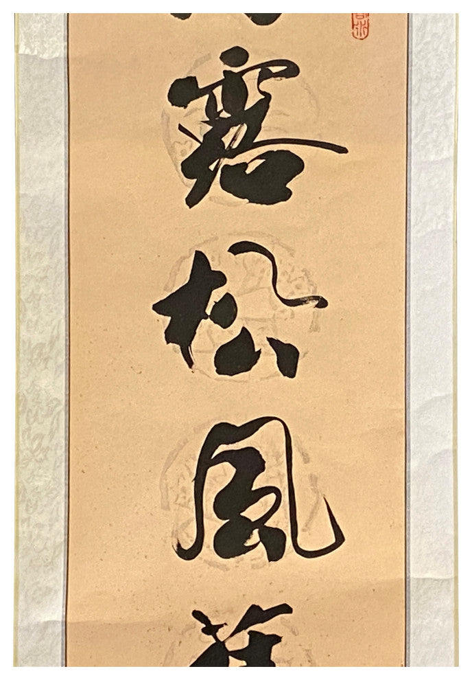 Chinese Calligraphy Ink Writing Scroll Painting Wall Art Hws1986