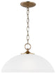 Geary Pendant Light in Satin Brass