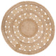 Surya Sundaze SDZ-1005 Natural Fiber Area Rug, Wheat, 5' Round