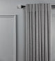 Linen Avenue Cut Acrylic Single Curtain Rod Set,28 to 48-Inch,Matte Black