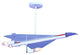 Children''s Rocket Ship Light