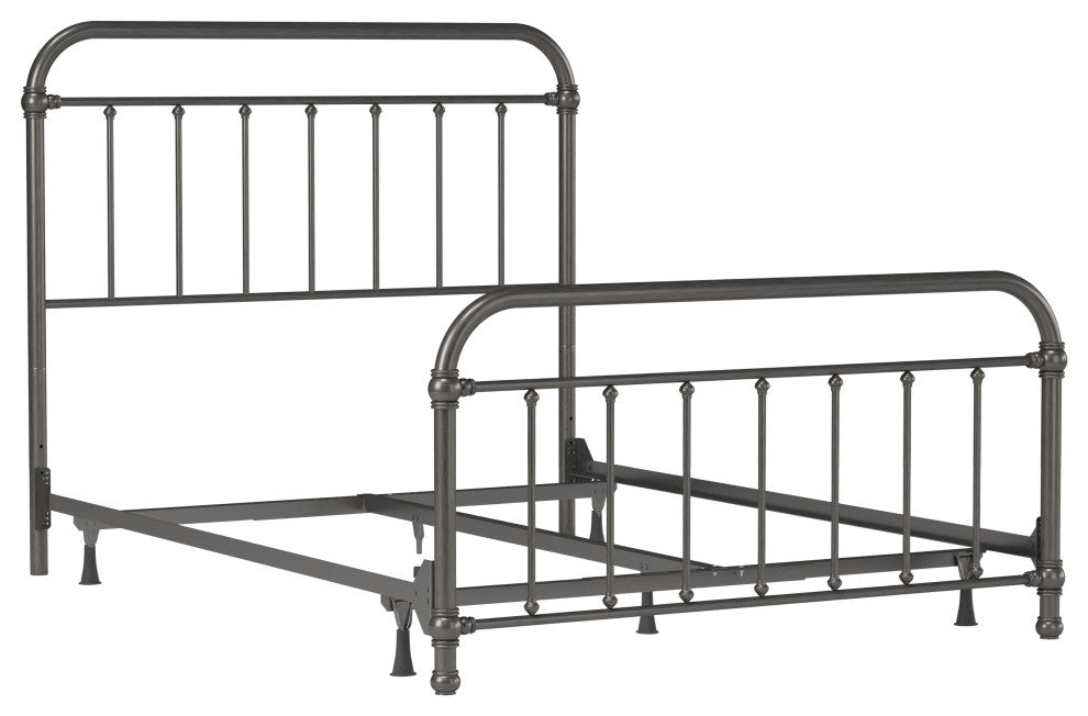 Hillsdale Kirkland Metal Queen Bed With Metal Frame
