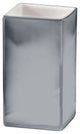 Elegant Silver Bathroom Accessories Set, Tumbler