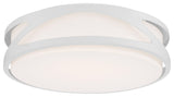 Access Lighting 49990LEDD-ACR Lucia 14"W LED Flush Mount Drum - White