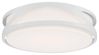 Access Lighting 49990LEDD-ACR Lucia 14"W LED Flush Mount Drum - White