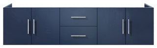 Geneva Transitional Navy Blue 72" Vanity Cabinet Only