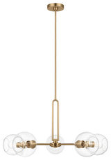 Codyn 5-Light Chandelier, Satin Brass