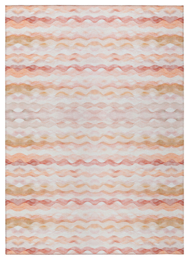Indoor/Outdoor Seabreeze SZ16 Canyon Machine Washable 9' x 12' Rug