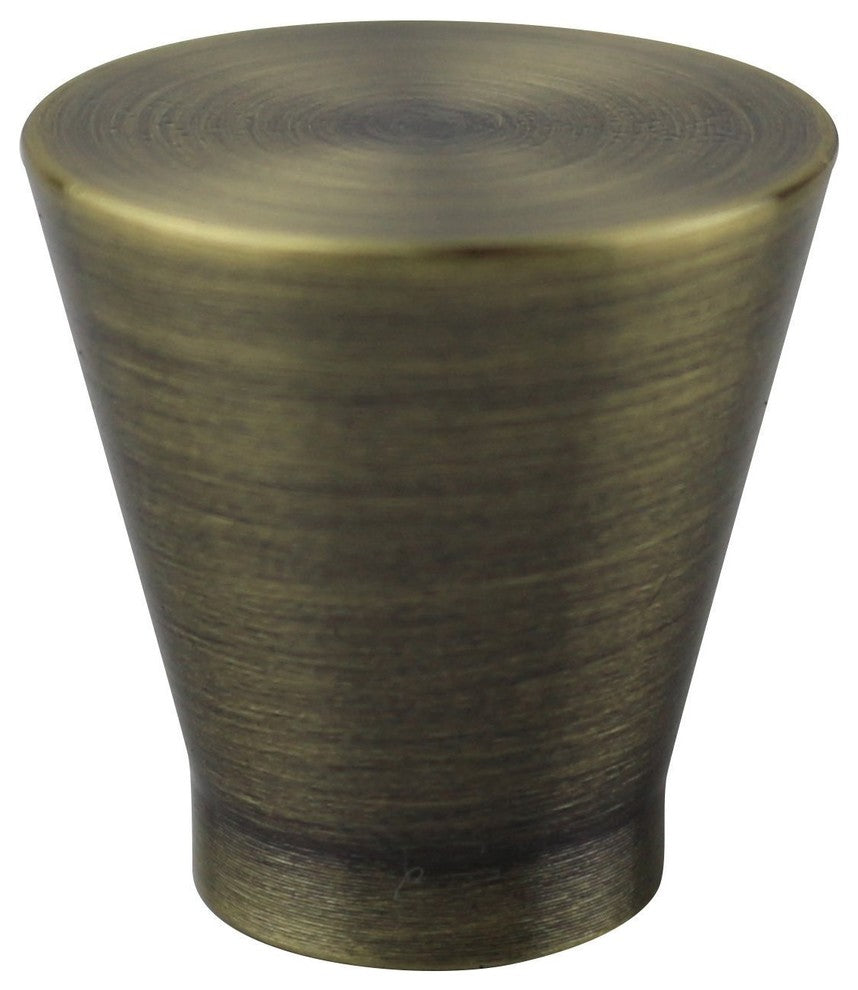 Urbanest Rino Lamp Finial, 1", Antique Brass