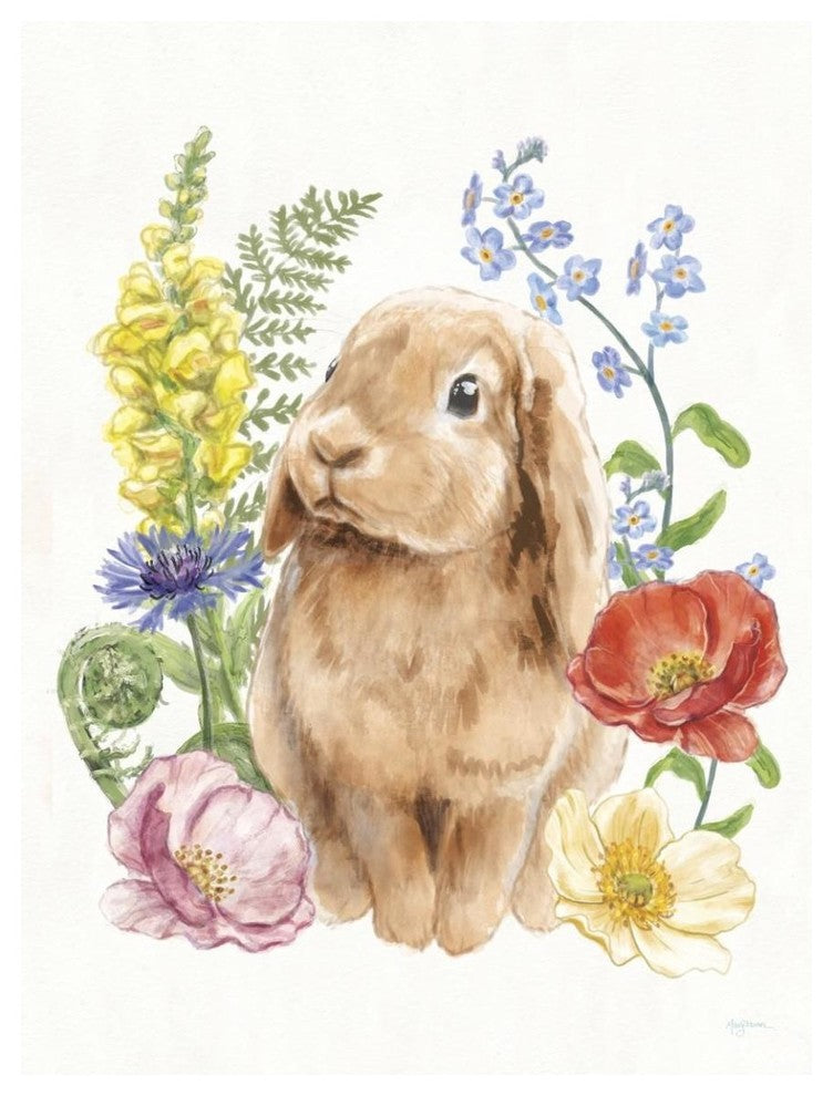 "Sunny Bunny I" Digital Paper Print by Mary Urban, 38"x50"