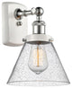 Innovations 916-1W-WPC-G44-LED 1-Light Sconce, White, Polished Chrome