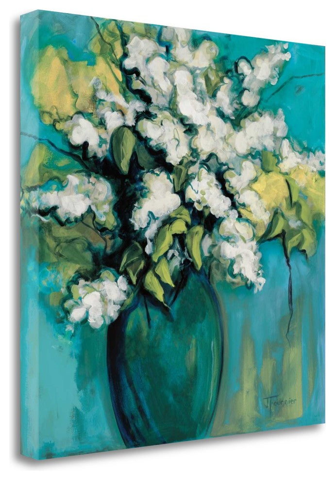 "White Lilac Waltz" By Joyce Fournier, Giclee Print on Gallery Wrap Canvas