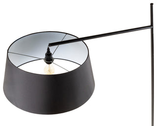 Astro Contemporary Black Metal Floor Lamp