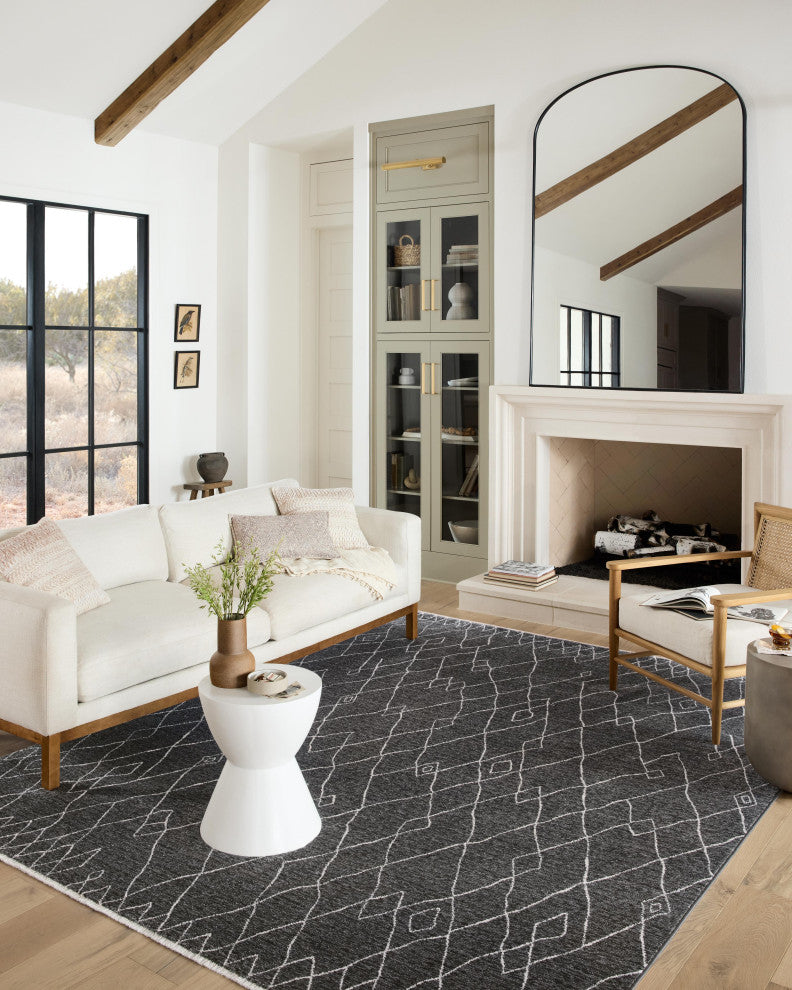 Loloi II Vance Charcoal / Dove 2'-7" X 12'-0" Area Rug